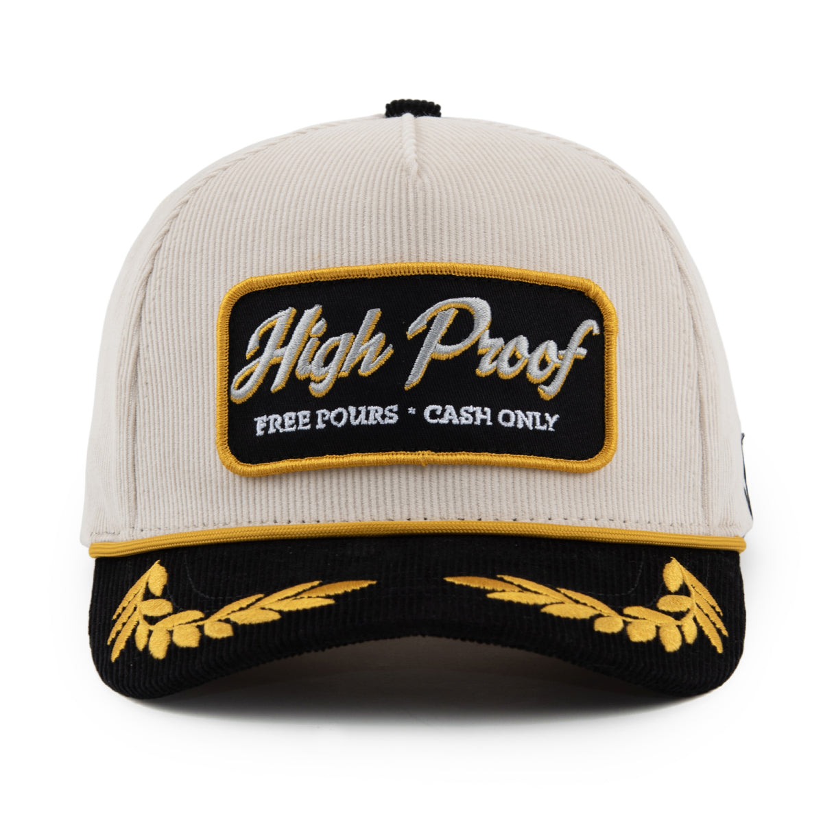 High Proof Corduroy 5 Panel Cap