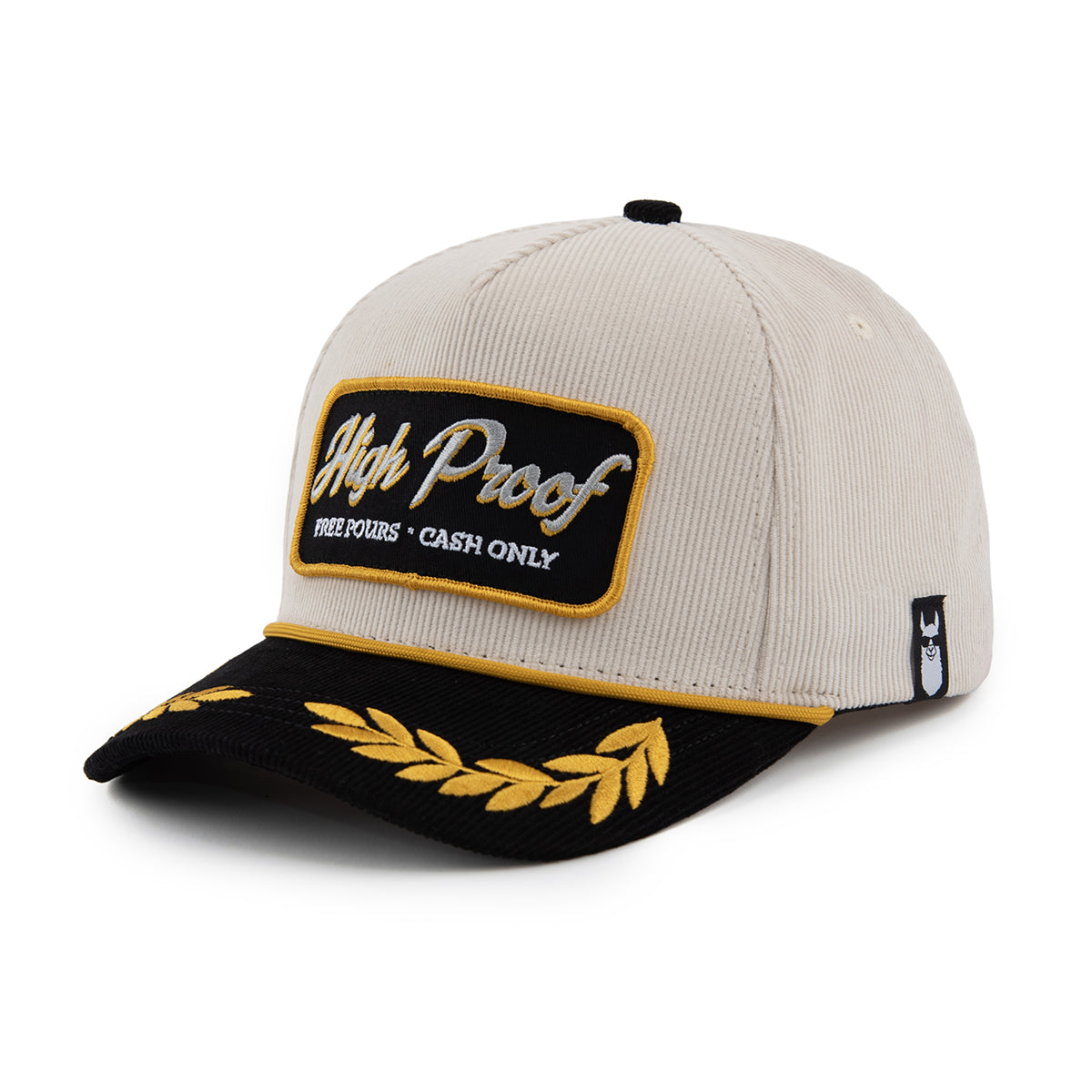 High Proof Corduroy 5 Panel Cap