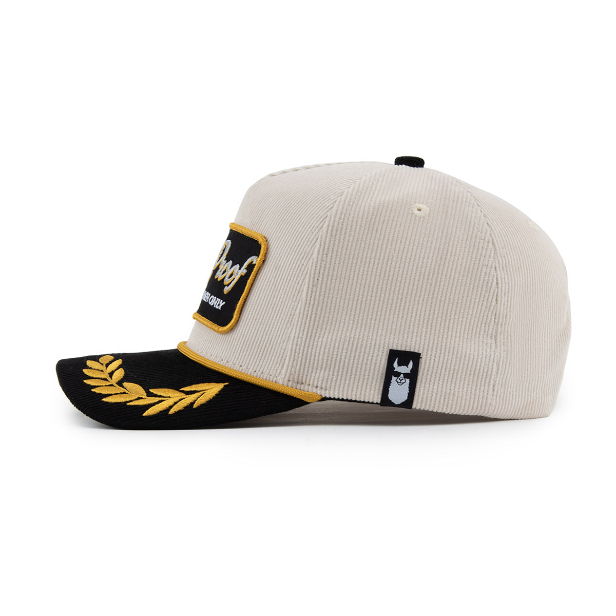High Proof Corduroy 5 Panel Cap