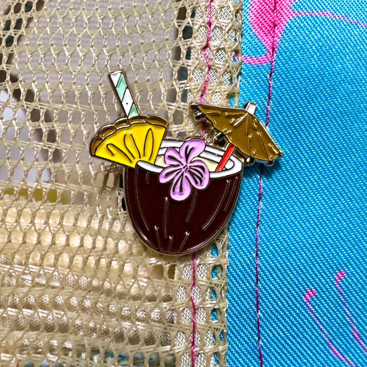 Piña Colada Lapel Pin | Cultures New York