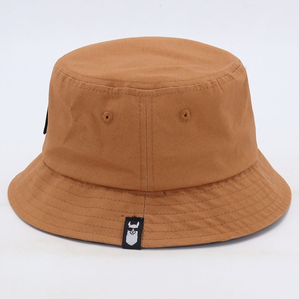 帽子 NOROLL WASHI BUCKET HAT DARKEST BROWN 14214376_BUCKET_JAPANDUCK_NEC_