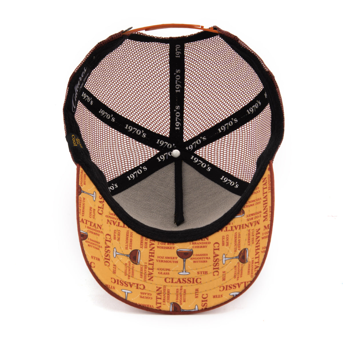 Manhattan Cocktail Trucker Hat